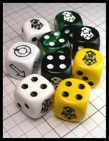 Dice : Dice - Game Dice - Warhammer Orks Chessex - JA Collection Apr 2024